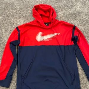 Nike dry fit hoodie boys xl